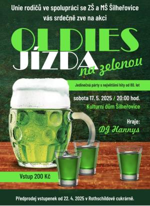 Oldies party 17. 5. 2025 kulturní dům