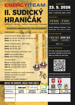 II. sudický hraničák 23. 5. 2026 Sudice